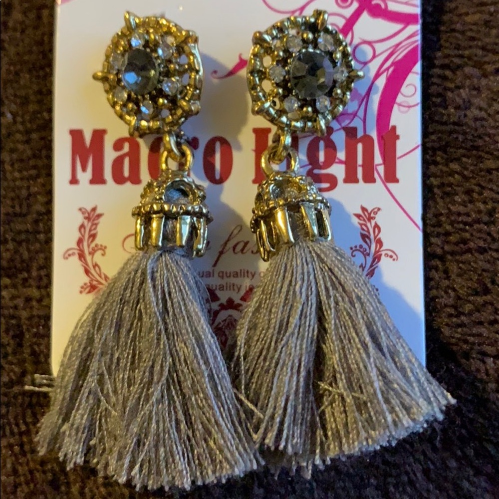 Fashion design earrings from a custom designer